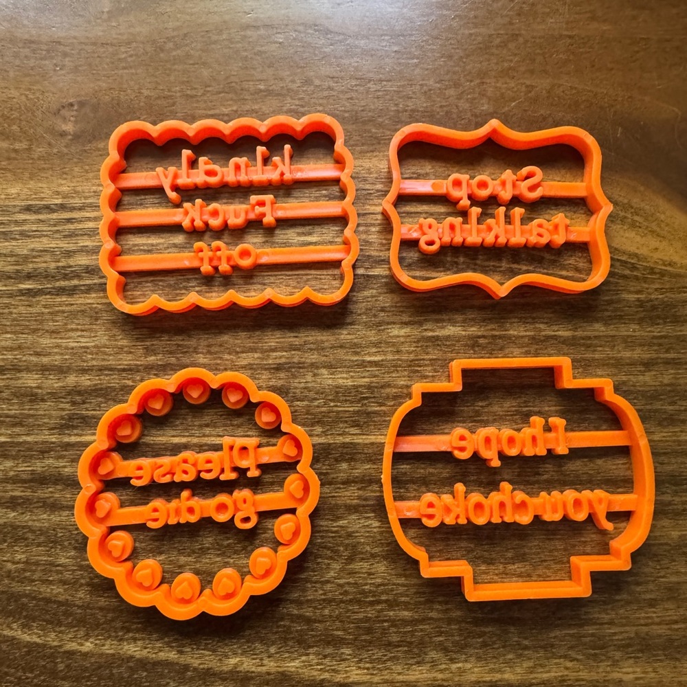 Mean Cookie Cutters